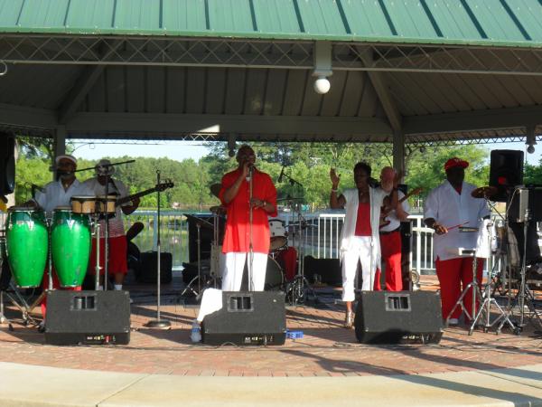 TFC Band performing at We Be Jammin on May 31, 2012